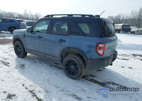 2025 Ford Bronco Sport Badlands from USA, damaged, VIN 3FMCR9DA4SRE06534